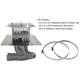 Co-linear direct vent system includes 3x3 inch stainless steel co-linear cap, two 3 in x 35 ft flex aluminum flex liners, two 3 in stainless steel hose clamps