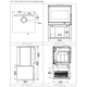 Osburn 2000 Soapstone Base Dimensions