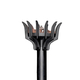 Black Liberty Cast Aluminum Gas Tiki Torch Head For 3" OD Pipes Liberty Tiki Torch