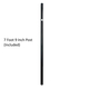 7 Foot 9 Inch Post Included