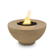 37" Soria Fire Pit in Brown Finish