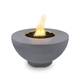 37" Soria Fire Pit in Gray Finish