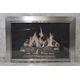 Satin Nickel Savannah Fireplace Door