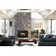 Osbrun 2700 Wood Fireplace Insert Room Setting