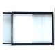 Textured Black Aspect Fireplace Door