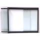 Vintage Iron Fireplace Glass Door