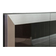 Pinnacle Hidden Frame Masonry Fireplace Door - Brite Nickel Doors - has 1/2" back frame shown