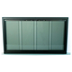42" Basic Z Glass Fireplace Door In Rustic Black
