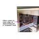 Glass on the Biscayne hidden frame door comes to the outer edge of the main frame for a "trimmed" look