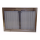 Smoked Chrome Genesis Custom Fireplace Door