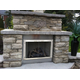 Stainless Steel Masonry Fireplace Door for outdoor fireplaces can be installed inside or outdoors!