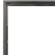 Silhouette Fireplace Door Top Left Corner Detail