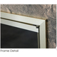 Frame detail of the Huntress Zero Clearance Fireplace Door