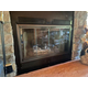 Natural Iron Marco Fireplace Door with Fullfold Fireplace Doors