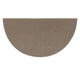 Goods of the Woods 48” x 27” Andiron Brown Wool Half-Round Hearth Rug