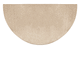 Goods of the Woods 48” x 27” Flame Barnwood Polyester Half-Round Hearth Rug | GW-10702