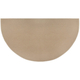 Goods of the Woods 60” x 32” Guardian Tan Half-Round Hearth Rug