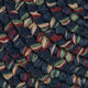 Goods of the Woods 48” x 27” Braided Multi-Blue Half-Round Hearth Rug Pattern Design