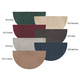 Goods of the Woods 72” x 36” Canyon Crimson Half-Round Hearth Rug Colors and Codes