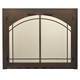 Carolina Arch Conversion Masonry Fireplace Door in Ancient Age Finish