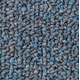 Goods of the Woods 48” x 27” Cottage Lapis Half-Round Hearth Rug Color Swatch