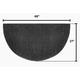 Goods of the Woods 48” x 27” Cottage Lapis Half-Round Hearth Rug Dimensions