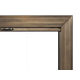 Upper corner of the Savannah masonry fireplace door