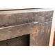 Close up of Forged Steel Laramie Masonry fireplace door