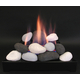 20 Inch ALTERNA FireBalls Set with Vent Free Black Burner With Calico FireStone