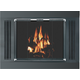 Side Vent Fireplace Refacing With Glass Doors