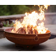 Fire Pit Art 37" Emperor Wood Burning Fire Pit