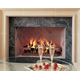 Evening CrossFire Logs with Fireplace