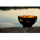 Fleur de Lis Gas Burning Fire Pit 36 Inches