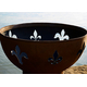 Fleur de Lis Fire Pit No Lit