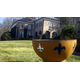 Fleur de Lis Fire Pit Lifestyle Setting