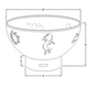 Kokopelli Fire Pit Specs