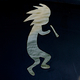 Kokopelli Design Fire Pit
