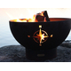 Navigator Fire Pit Burning