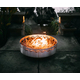 Fire Surfer Stainless Steel Gas Fire Pit