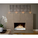 Fyre Glass Luxury Vent Free See Thru Gas Set in a fireplace