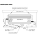 Swimming Pool Certified 30VDC 185 Watt Power Supply Sketch