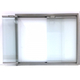 Silver Aspect Fireplace Glass Door