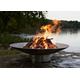 Stainless Steel Bella Vita Gas Fire Pit 70 Inches