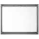 Aurora Fireplace Glass Door For Majestic Fireplaces In Natural Iron Finish