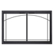 Stiletto Zero Clearance Fireplace Door Inside Fit With Sunrise Window Pane