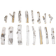 16-Piece Aspen Birch Fire Pit Logs