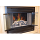 The Nightwell zero clearance fireplace door bifold doors fully open