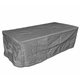 60 Inch x 30 Inch Rectangular Grey Vinyl Fire Pit Cover For Olympus 60 Inch Rectangular Fire Pit Table