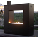 Williams Outdoor Fireplace Java Powder Coat Finish