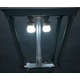 Everglow Electric Cast Aluminum Post Mount Lamp - HK1A-E Dual Inverted Burner